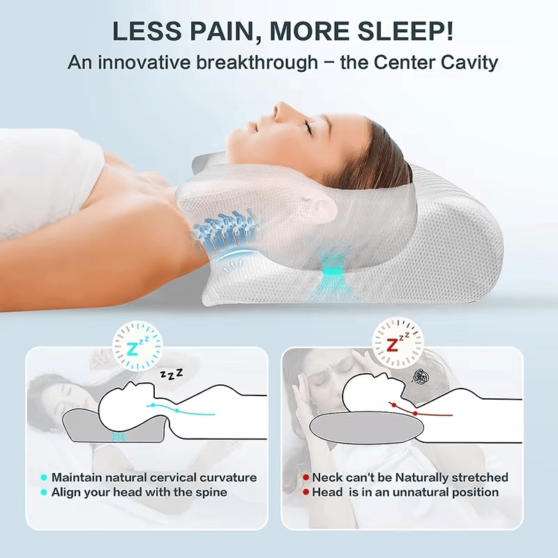 Contour Orthopedic Pillow + 2 Free Gifts